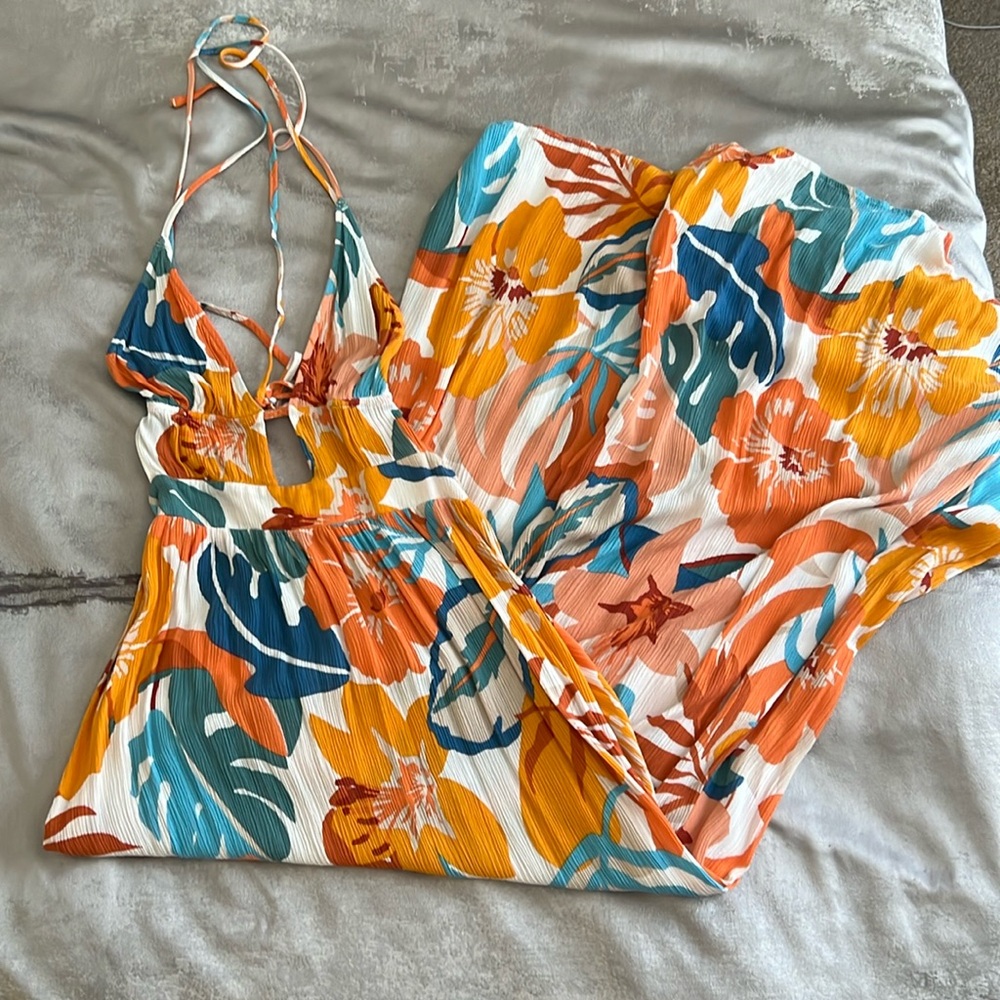 Forever21 floral maxi dress